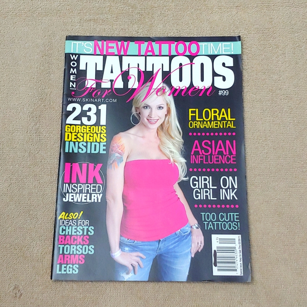 TATTOOS FOR WOMEN MAGAZINE * #99 * JANUARY 2011